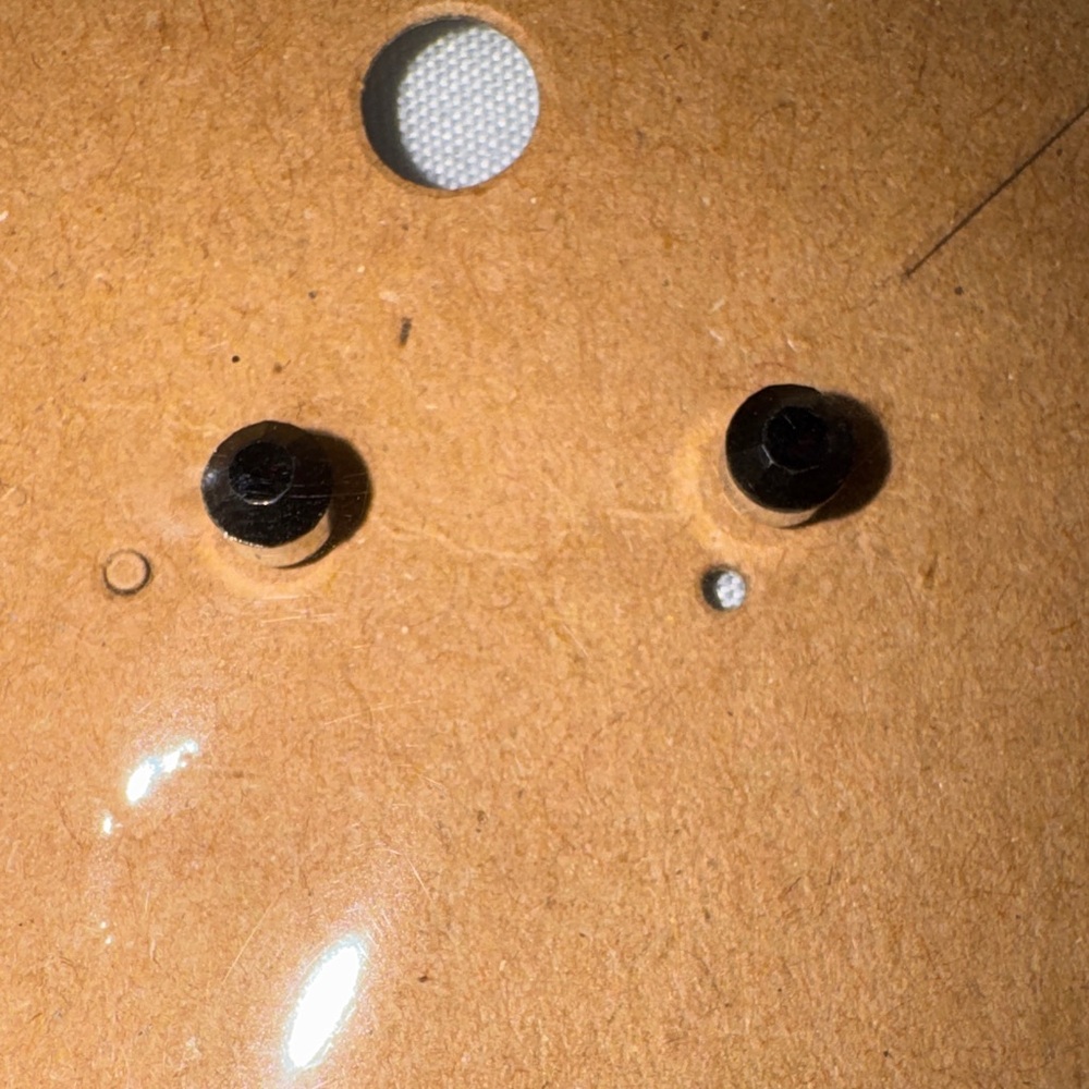Black studs with flat back